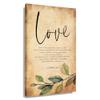 1 Corinthians 13 Bible Wall Art Love is Patient Kind Christian Posters Scripture Wall Decorative Items for Bedroom Modern Paintings Canvas Decoration (12x18inch(30x45cm),Framed) view 1