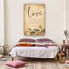1 Corinthians 13 Bible Wall Art Love is Patient Kind Christian Posters Scripture Wall Decorative Items for Bedroom Modern Paintings Canvas Decoration (12x18inch(30x45cm),Framed) view 4