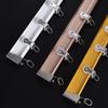 Room Divider Ceiling Track Hospital Curtain Track System Ceiling Mount, Bendable Aluminum Curtain Rod for Garage/Living Room/Classroom Bay Window Curtain Pole ( Color : Rose Gold , Size : 13m/42.6ft ) view 2