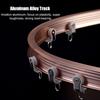 Room Divider Ceiling Track Hospital Curtain Track System Ceiling Mount, Bendable Aluminum Curtain Rod for Garage/Living Room/Classroom Bay Window Curtain Pole ( Color : Rose Gold , Size : 13m/42.6ft ) view 3