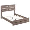 Coaster Home Furnishings Brantford Farmhouse 5-Piece Bedroom Set Eastern King Size Panel Bed Frame 52-inch Headboard Barrel Oak 207041KE-S5 view 1