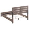 Coaster Home Furnishings Brantford Farmhouse 5-Piece Bedroom Set Eastern King Size Panel Bed Frame 52-inch Headboard Barrel Oak 207041KE-S5 view 3
