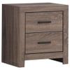 Coaster Home Furnishings Brantford Farmhouse 5-Piece Bedroom Set Eastern King Size Panel Bed Frame 52-inch Headboard Barrel Oak 207041KE-S5 view 4