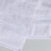 BLUENILEMILLS Turkish Cotton Luxury Towels, Ideal for Master Bath, Guest Bathroom, Fast Drying, Shower, Spa, Face/Washcloths, Hand, Bath Towels, Absorbent, Home Basics, 6 Piece Towel Set, White view 3