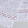 BNM Turkish Cotton Luxury Towels, Ideal For Master Bath, Guest Bathroom, Fast Drying, Shower, Spa, Face/ Washcloths, Hand, Bath Towels, Absorbent, Home Basics, 8 Piece Towel Set, Tea Rose view 3