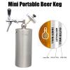 RGWYGCG Portable Draft Keg System Stainless Steel Keg Mini Keg Draft System Stainless Steel Portable Mini Keg Dispenser Pressure Regulator Craft Beer Draft Home Brew,3.6L view 4