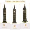 Milisten Big Ben Model Metal Building Sculpture 7.08In London Landmark Ornament for Home Decor Wedding Party Family Gathering Accent view 4