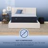 Serta Perfect Sleeper Enhanced 14.5" Twin Mattress - Plush Pillow Top, Cooling Gel Memory Foam, Pocket Innersprings for Motion Isolation, Edge Support, CertiPUR-US Certified - Nurture Night view 2