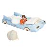 FUNBOY Kids Blue Inflatable Travel Bed & Mattress. Perfect for Sleepovers. Includes Carrying Case Storage Bag, Twin view 1