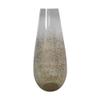 A&B Home Gold Speck Vase - Decorative Speckled Glass Vase, Tabletop Home Dcor, Living Room Sideboard Coffee Table Hallway Entryway Console Table Accent Piece, 6" x 6" x 15" view 3