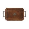 Serving Tray Wooden Rectangular Storage Tray Food Service Tray Fruit Bread Tea Set Tray Table Top Storage Tray Decorative Trays view 1