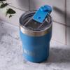 Beast 10 oz Tumbler Stainless Steel Vacuum Insulated Coffee Ice Cup Double Wall Travel Flask (Stormy Sky) view 4