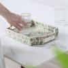 Serving Tray European Style Storage Tray Tea Set Tray Creative Desktop Tray Wooden Light Luxury Shell Decorative Tray Decorative Trays view 4
