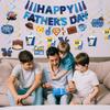 35Pcs Happy Fathers Day Decorations, Happy Fathers Day Banner Fathers Day Hanging Decorations, Fathers Day Decorations for Party, Fathers Day Decorations for the Home view 2