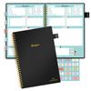 Aesthetic Blank Recipe Book to Write in Your Own Recipes, 7 x 10" Simplified Cookbook to Organize Your Recipes for Family Cooking Lover, 120 Pages Recipe Organizer, Black view 1