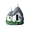 Alberobello Truli Italy 3D Fridge Magnet Souvenir Gift,Resin Handmade Alberobello Refrigerator Magnet Home & Kitchen Decoration Collection view 1
