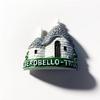 Alberobello Truli Italy 3D Fridge Magnet Souvenir Gift,Resin Handmade Alberobello Refrigerator Magnet Home & Kitchen Decoration Collection view 2