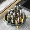 DEPILA Jewelry Organizer Multi-Functional Rotating Spice Rack Kitchen Condiment Shelf Turntable Storage Box Kitchen Spice Organizer for Cabinets Pantry Shelf view 3