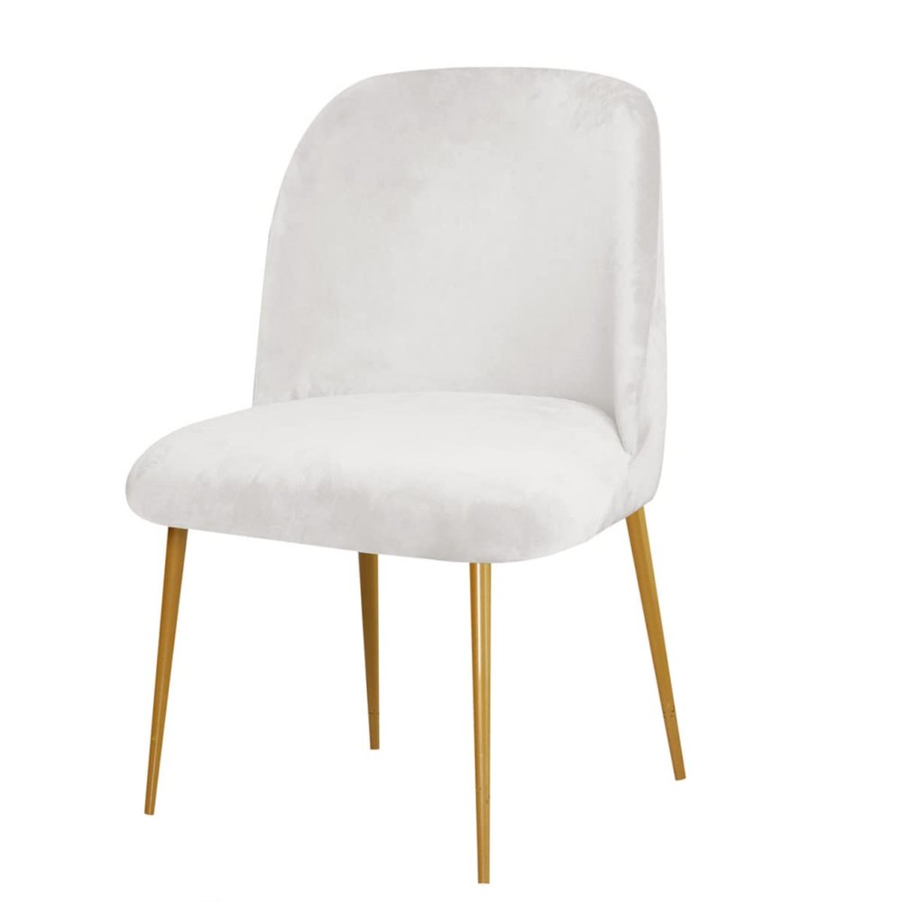 GSGC Chair Cover Chair Slipcover Stretch Armless Chair Covers Velvet Dining Dining Bench Cover Removable Curved Short Back Chair Protector Cover for Living Room Kitchen Party Banquet Hotel