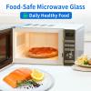 12.5" Microwave Plate Replacement for Panasonic 12570000008334, Frigidaire 5304509437, GE ES1145DL1WW and More 12-1/2" Microwave Glass Plate Turntable Tray to Fit Y Coupler with 11/16" in Diameter view 4