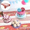 PRETYZOOM Graduation Tablecloth for Party Decoration -Resistant Cover for Graduation Celebrations Fits Tables view 4