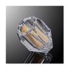 ROHNES Glass Toothpick Holder Dispenser Desktop Transparent Toothpick Holder Cotton Swab Storage Box Home Restaurant Hotel view 1