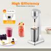 Electric Milkshake Maker Machine, 2 Speeds Adjustable Drink Mixer Shake Blender Machine for Malted Milk, Milk Frother, Soft Ice Cream, Cocktail, Tea view 2