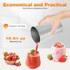 Electric Milkshake Maker Machine, 2 Speeds Adjustable Drink Mixer Shake Blender Machine for Malted Milk, Milk Frother, Soft Ice Cream, Cocktail, Tea view 4