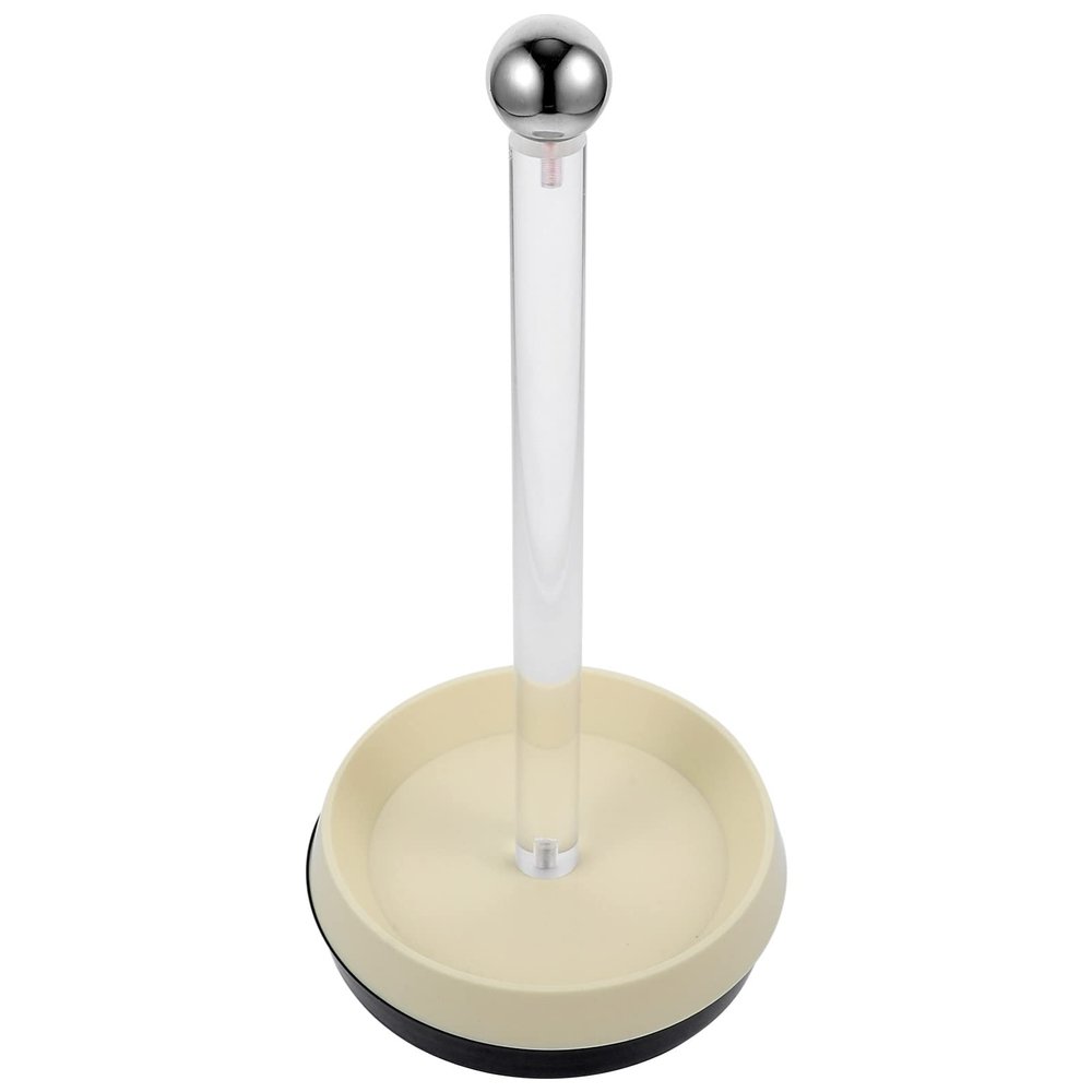 CALLARON Vertical Paper Towel Holder Decorative Plastic Napkin Stand for Kitchen Office Modern Design Easy to Use for Home Restaurant High Version