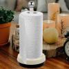 CALLARON Vertical Paper Towel Holder Decorative Plastic Napkin Stand for Kitchen Office Modern Design Easy to Use for Home Restaurant High Version view 4