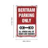 Funny House Decor Bertram Parking Only Tapestry Funny Home Decor Bar Accessories For Man Cave (Size : 75X100CM) view 4