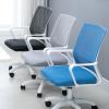 CraftThink Ergonomic Office Chair, Swivel Rolling Home Office Desk Computer Chair Reclining High Back Mesh Chair Gaming Chair with Lumbar Support, Tilt Available, Gray& White 6 Pieces Set view 4