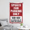 gaeruite Stuff For Your Room Sports Fan Parking Only Tapestry Space Decor Funny Home Decor (Size : 75X100CM) view 3
