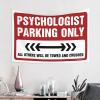 gaeruite Decor For Man Cave Psychologist Parking Only Tapestry Wall Hanging Asthetic Bedroom Assecories (Size : 75X100CM) view 2