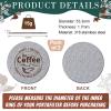 Yaomiao 2 Pieces 53.3mm Espresso Puck Screen, 1.7mm Thickness 150 Micrometre Reusable Barista Espresso Screen Stainless Steel Coffee Filter Mesh Plate for Bottomless Portafilter Filter Basket view 2