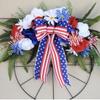 KRE Floral Garden Bicycle Wheel Metal Wire Wreath Rings 14 Inches Black Lightweight Round DIY Arts Craft Material Supplies Decor Making Centerpieces Floral Bouquet Decoration Pack of 4 with Bonus Thui view 4