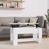 CUMYZO Coffee Table, Lift Top Coffee Table with Storage Shelf and Hidden Compartment, Modern Lift Top Table for Living Room, Wood Lift Tabletop 39.8"x19.3"x20.5" view 1