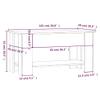 CUMYZO Coffee Table, Lift Top Coffee Table with Storage Shelf and Hidden Compartment, Modern Lift Top Table for Living Room, Wood Lift Tabletop 39.8"x19.3"x20.5" view 2