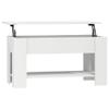 CUMYZO Coffee Table, Lift Top Coffee Table with Storage Shelf and Hidden Compartment, Modern Lift Top Table for Living Room, Wood Lift Tabletop 39.8"x19.3"x20.5" view 3