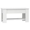 CUMYZO Coffee Table, Lift Top Coffee Table with Storage Shelf and Hidden Compartment, Modern Lift Top Table for Living Room, Wood Lift Tabletop 39.8"x19.3"x20.5" view 4