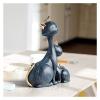 ALDEPO Sculpture Tabletop Lucky Cat Gift Resin Cat Room Cabinet Entrance Desktop Photography Props Toy Statue view 2