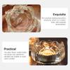Zerodeko 2pcs Glass Lotus Candle Holders Decorative Candlestick Holders for Home Weddings and Meditation Elegant Design for Tealights and Taper Candles view 2