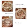 Zerodeko 2pcs Glass Lotus Candle Holders Decorative Candlestick Holders for Home Weddings and Meditation Elegant Design for Tealights and Taper Candles view 4