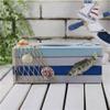 Cabilock Mediterranean Decorative Wooden Tissue Box Holder Storage Box Cozy Home Accessory view 2