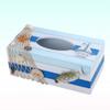 Cabilock Mediterranean Decorative Wooden Tissue Box Holder Storage Box Cozy Home Accessory view 3
