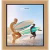 Poster Palooza 16x22 Frame Gold With Black Lip Solid Wood Picture Frame | 1.25 Inch Moulding Width | With UV Acrylic Plexiglass, Foam Board Backing & Hang Hardware Included view 4