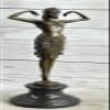 Bronze Sculpture Art Deco Dancer Hindu Dancer Statue Signed D.H.Chiparus Artwork Sale Handmade Art by Classy Bronze view 1