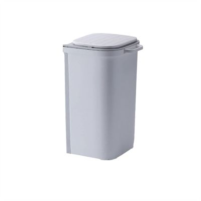 DYPASA Garbage Recycling Bin 10L Trash Can Bathroom Wall-Mounted Trash Can Kitchen Cabinet Door Hanging Waste Bin Save Space Garbage Bin Home Dustbin Kitchen Trash Can