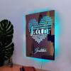 Personalised Name Affirmation Mirror Neon Sign, Custom Acrylic Positive Affirmations Wall for Kids Affirmations Hanging, Men Women Kids Inspirational Inspirational Positive Quotes Sayings Wall Decor (Style 4) view 4