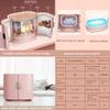 ZCBYBT Cosmetic Refrigerator Beauty Small Fridge,for Skin Care Products Masks Lipsticks Partition Storage, Preservation And Refrigeration view 3